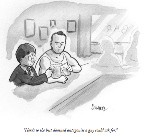 newyorker:  Remembering the actor Alan Rickman, in this cartoon by Benjamin Schwartz.