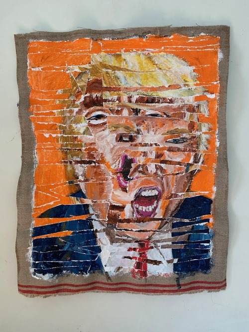 I know this is a bit off topic but I felt like sharing it anyway.Mr. President, acrylic on line