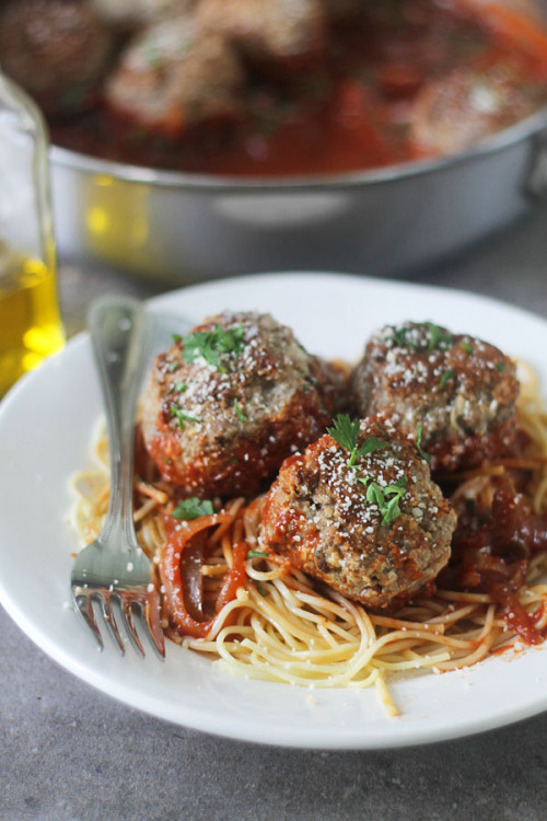 phoods - (via The Best Spaghetti and Meatballs)