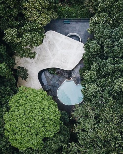 Canoas house by Oscar Niemeyer #architecture #landscapearchitecture #landscaping #landscape #landsca
