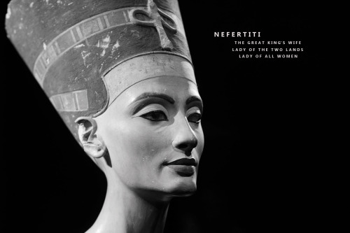 vanesssaives:List of great Queens —&gt; Nefertiti (ca. 1370- 1330 BC)Nefertiti was the wif
