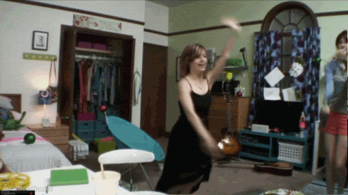 systemsnominal:  Tessa and Dodger’s interpretive dance 