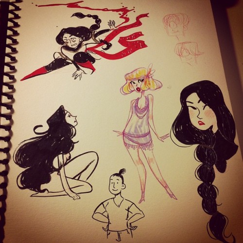 sketchbook doodlin’