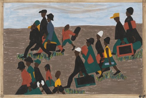 Jacob Lawrence, The Migration Series #40, 1940-1.