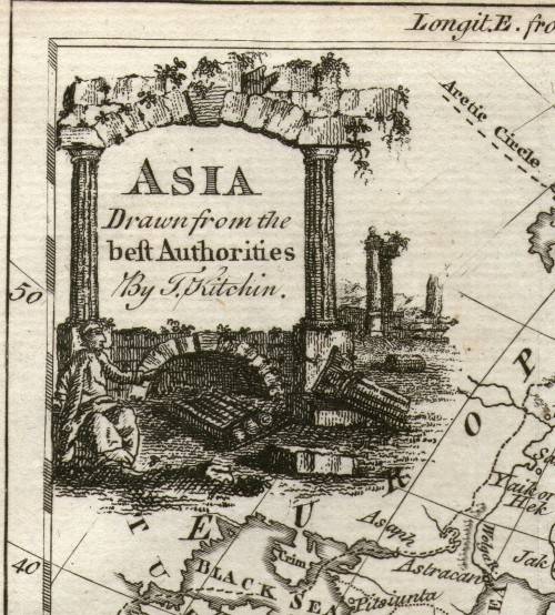 Asia drawn from the best authorities T Kitchinc1780