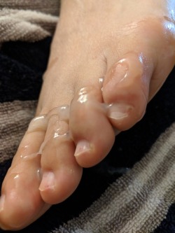 blackrussian007:  So should I call this “Cum on my toes Tuesday”? Or should I go with “lick my toes clean Tuesday”?