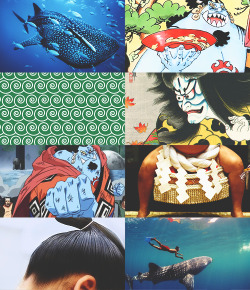 youngreinhardt: one piece aesthetics; jinbe.