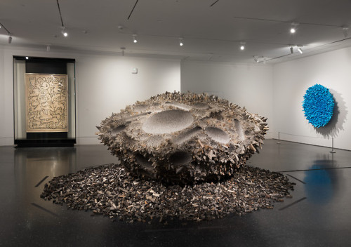 Did a meteorite land in the Brooklyn Museum? No it’s a sculpture by South Korean artist Kwang Young 