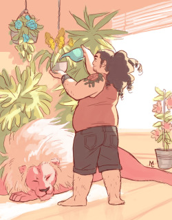 maariamph:  Of course he’d be into plant