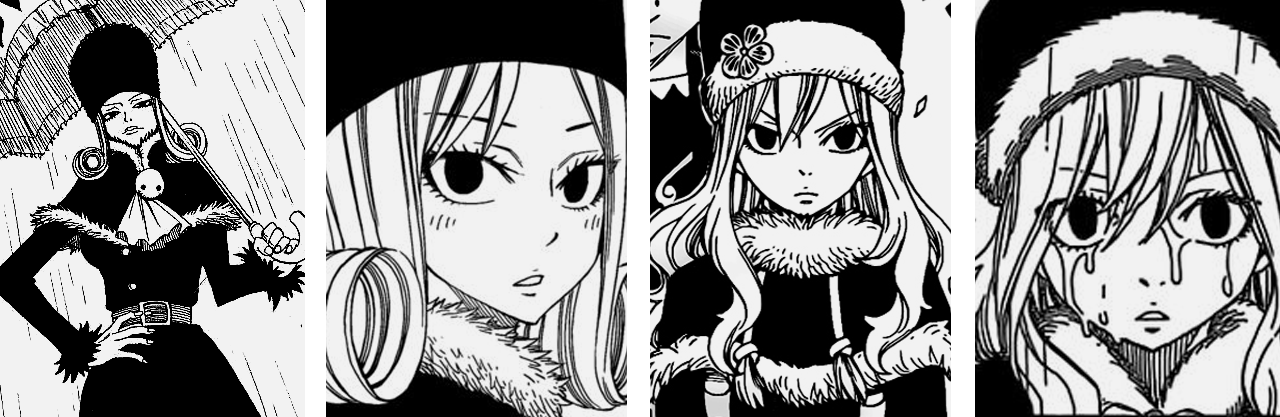 dancewiththesnowwhite:  fairy tail  character evolution 
