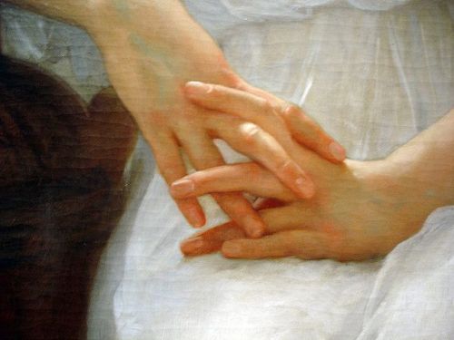 suonko:Bouguereau - Whisperings of Love [detail]