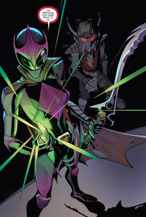 Plans Are Being Set In MotionGo Go Power Rangers #8