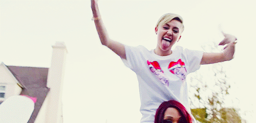 It's Miley bitch!