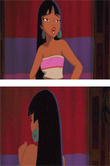 thinkspeakstress:  furose:  satans-spooky-booty-juice:  fangirlanimedisney:  [The Road To El Dorado] Welcome to Chel-Dorado!  cutest animated character  OH MY GODI FUCKING LOOK LIKE CHEL NOW  THIS IS MY FAVORITE MOVIE OF ALL TIME. CHEL HAS BEEN AND ALWAYS