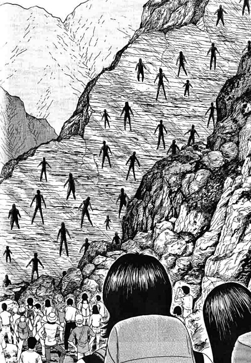 The Enigma of Amigara Fault by Junji Ito. 