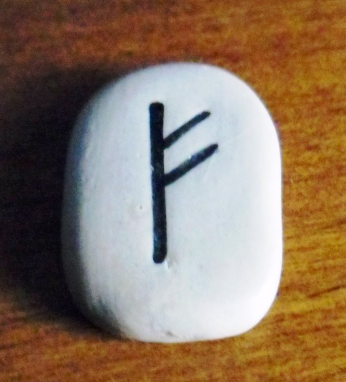 The Elder FutharkThe rune&rsquo;s name: FehuThe Meaning: Cattle, livestock, riches, landed prope