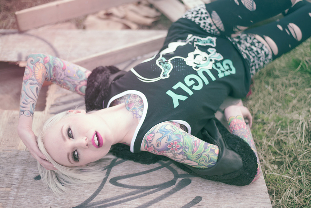 syntheticshadows:  carriejodc x syntheticshadows for getuglyapparel GET UGLY with