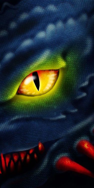 Dragon eye, fantasy, close up, art, 1080x2160 wallpaper @wallpapersmug : bit.ly/2EBfd6v - htt