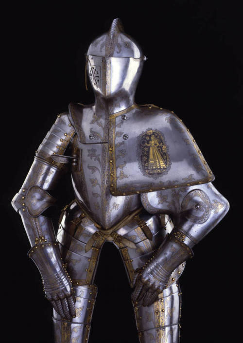 Tournament harness of Elector Christian I of Saxony, crafted by Anton Peffenhauser of Augsburg Germa