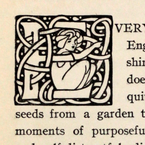 Initial letters - designs by Ethel LarcombeWomen Painters of the World 1905