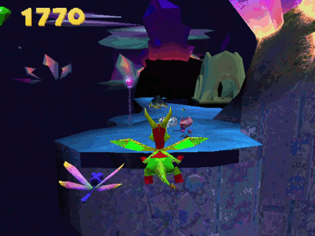 superbonusround:  Spyro: Year of the Dragon → Crystal Islands corruption super