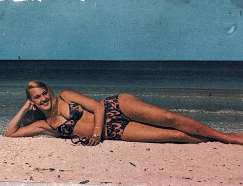 Postcard my Mom did for Marco Island, Fl. 1972 by NakedKittyAlucard