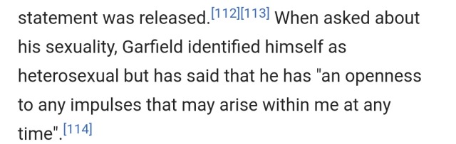 yawndaime:weirdgirlcore:weirdgirlcore:is Andrew Garfield actually gay or is he just like really really extra about his allyshipmr garfield what the fuck does this meanit means if he ever meets michael b jordan its on