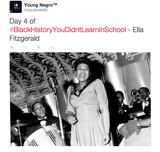 lightskintgawd:actjustly:Day 4 of #BlackHistoryYouDidntLearnInSchool - Ella FitzgeraldMy