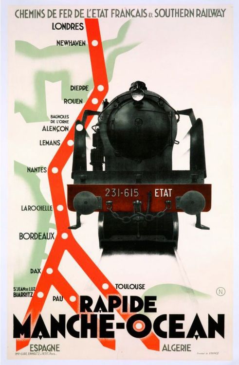 Etat Travel Poster, 1930s