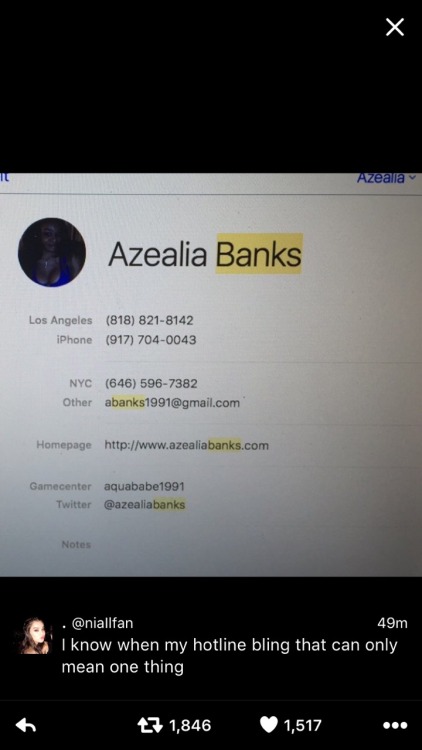 jolinxo: cantaloopaye: mariamayua: tmi-girl: 23chainz: IM SCREAMING SHE JUST HACKED AZEALIA AND LEAK