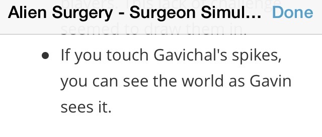 eat-thin-wheat-thins:  Found this gem in the Surgeon Simulator wiki.