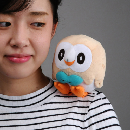 shelgon:New Rowlet clip on plush as well as Official Pokéball plush carry case designed for f