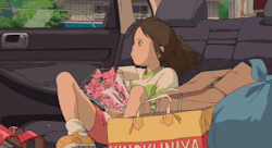 imahimesama:Chihiro: I finally get a bouquet and it’s  a goodbye present. That’s depressing. • • • (ig:robsz__)