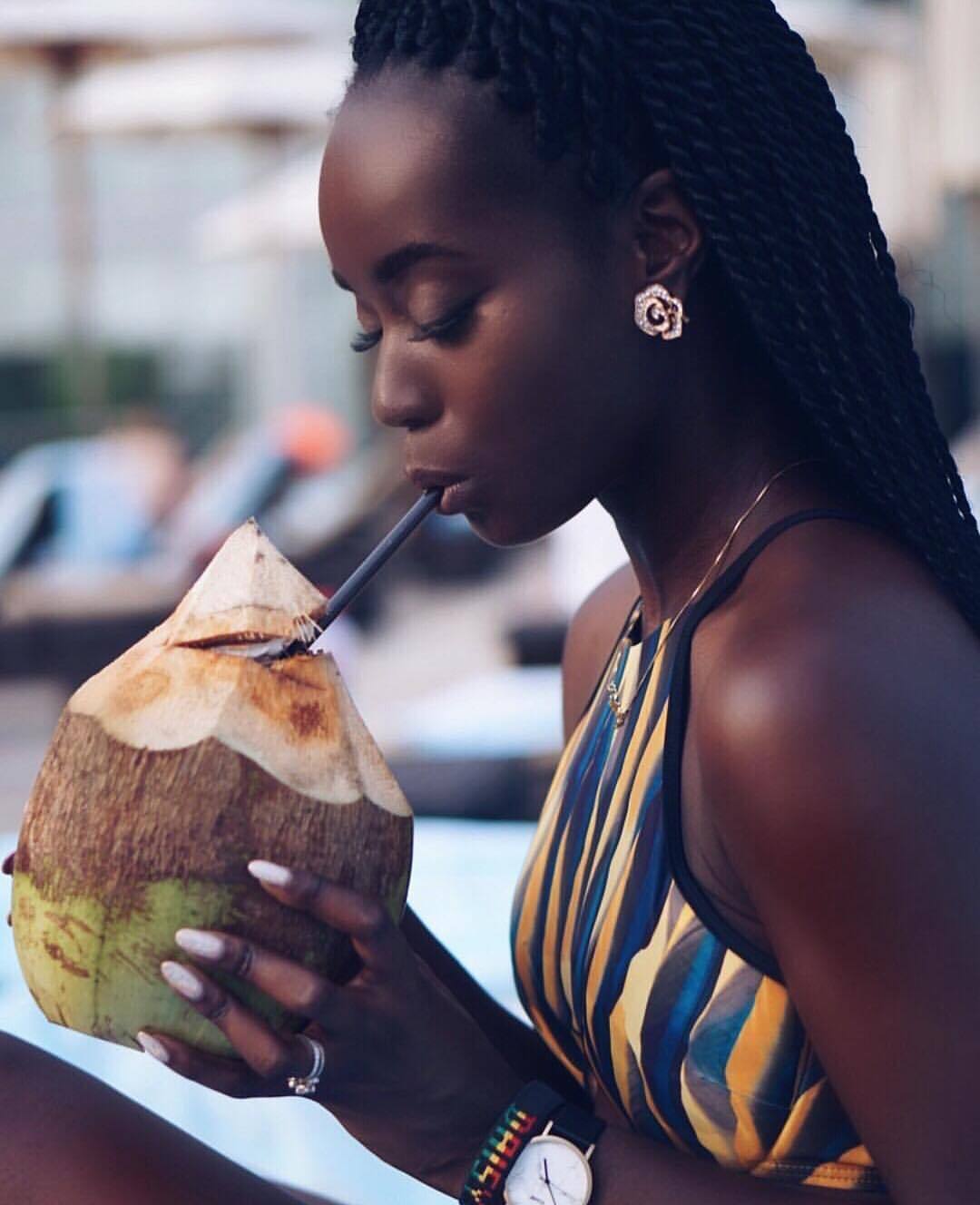 dswsubmit:  @daisyboateng #dswtravel ・・・ For make-up tutorials follow @darkskinwomen.makeup