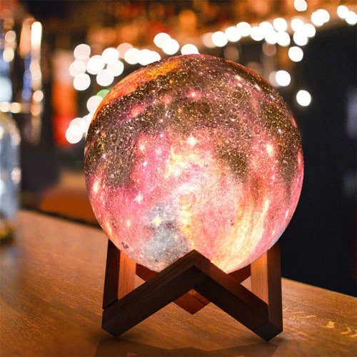 hellowinnerboy - 3D Moon Lamp 16 Color Changing USB Charging LED...