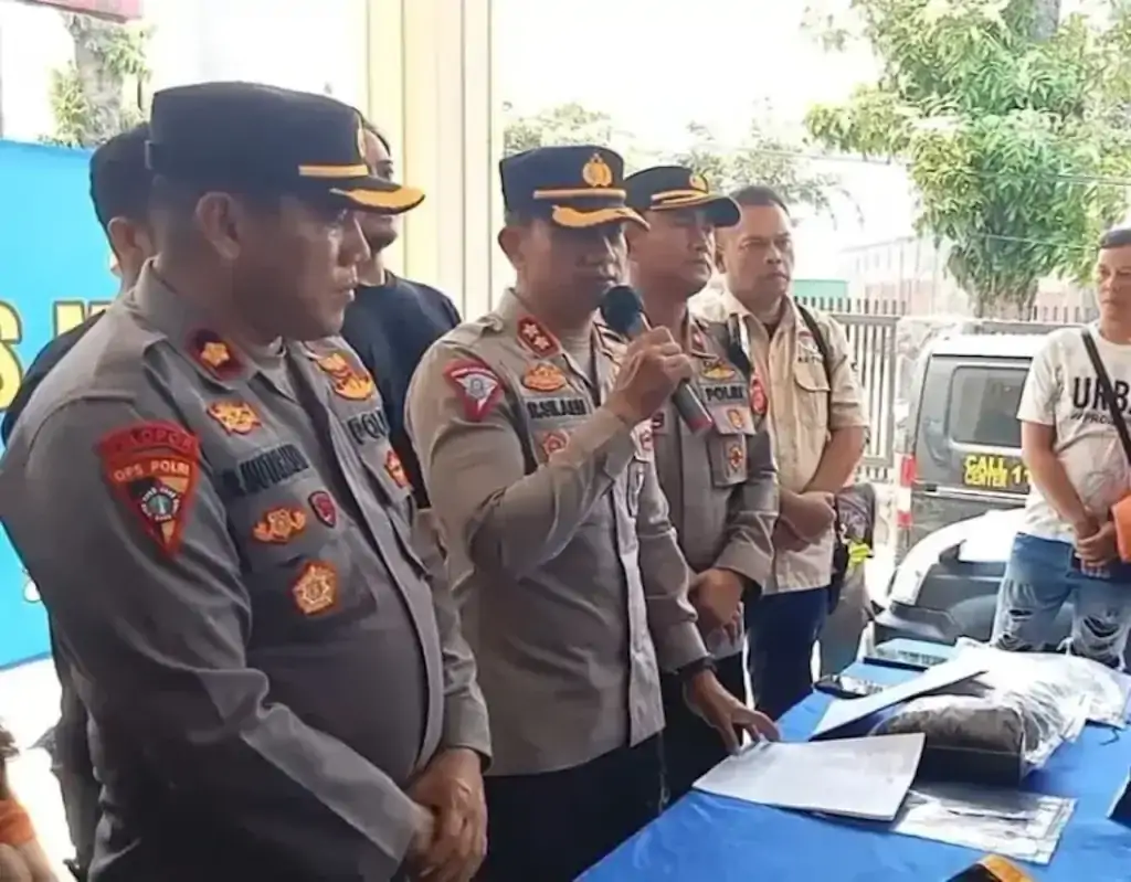 Unit Reskrim Polsek Medan Sunggal Tembak 3 Tersangka Antar Kabupaten/Kota