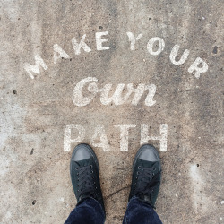 chucktaylor:  &ldquo;Be you. Find your own path&rdquo; by Zachary Smith