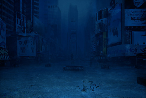 jeroenapers:United Land. Apocalyptische fotomontages van Francois Ronsiaux, wanneer de wereld verandert in Waterworld. Read More