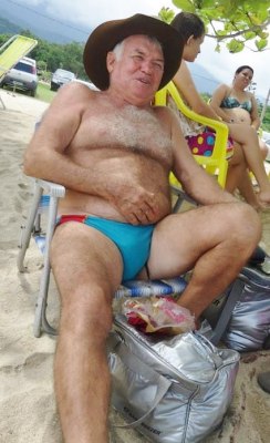 old man sexy speedo