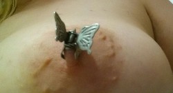 A-And-B-Uk:  B Put This Little Clip On A’s Nipple. A Was Required To Leave It In