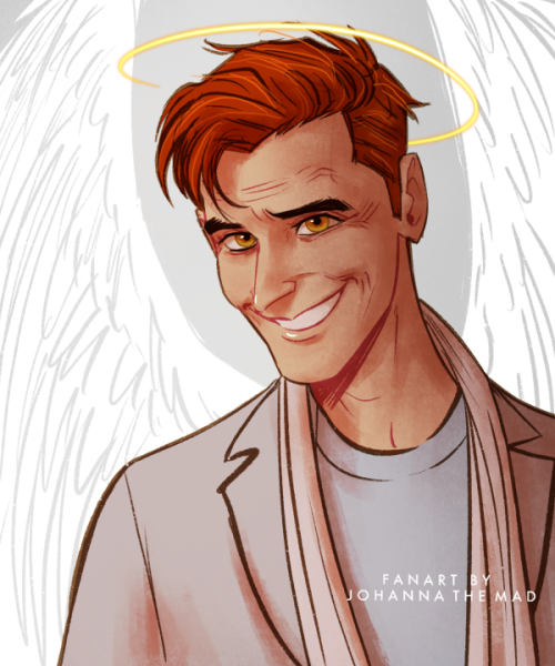 johannathemad:Good Omens sketchdump 1