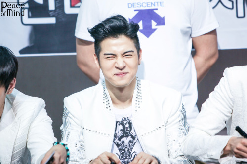 crossgenefromasia: 150527 Daejeon ‘Play With Me’ Fansign Event - SangminPeace of Mind | 