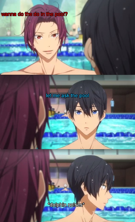 makochantachibanana:  tehrisa:  HOLY MUSICAL WATERTASTIC SECOND TRAILER WITH 120% MORE SOSUKE BATMAN. [X]  pretty much season two in a nutshell 