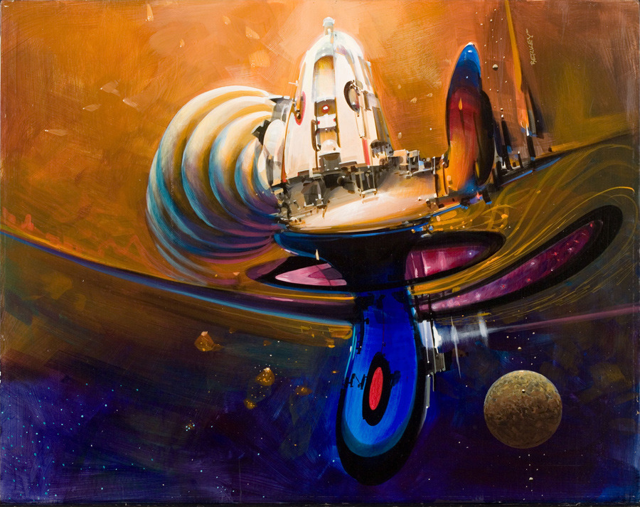 70sscifiart:  Works by John Berkey.