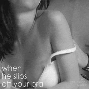 nicki718:  the-wet-confessions:  when he slips off your bra  Oh yes!!