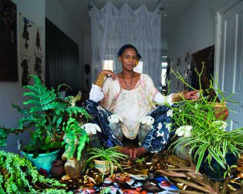 ∆ Wangechi Mutu | Collagist, Afrofuturist, Warrior Woman ∆ Photographer | Chris Sanders [pic 1]