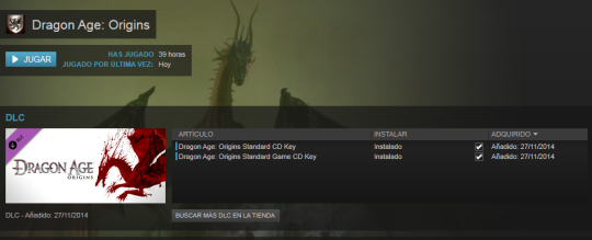 I haven’t finished the first two due to the lack of PC and now with Inquisition well, i need to catch up… 36 hrs played… bare in mind that… i just installed that game the past saturday. Sorry for the spanish.