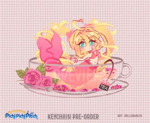 rollinbubbles:PRE-ORDER! Mermaid Melody Pichi Pichi Pitch ~ Acrylic Epoxy Keychain !IMPORTANT: THIS 