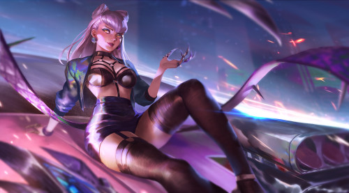 K/DA ALL OUT Evelynn Tong Touhttps://www.artstation.com/artwork/483rW8 