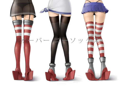 Over the knee socks From Danbooru